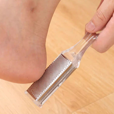 3-Pack Limpia pies, Herramienta de pedicura de doble cara, Exfoliante manual para eliminar piel muerta, Tratamiento de callos y durezas, Accesorio de cuidado de pies sin sulfatos para revitalización de piel suave