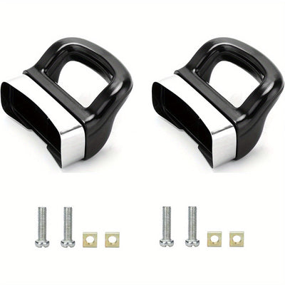 2 juegos de Mango de Soporte Lateral para Cocina, Mango de Oreja para Sartén de Presión, Mango Lateral Universal para Utensilios de Cocina, Mango de Oreja para Olla de Sopa y Olla a Presión, Mango de Reemplazo para Olla, Accesorios para Ollas