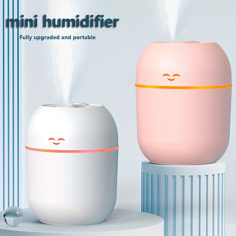 Humidificador portátil DYFDYF, atomizador de vapor facial y aromaterapia, alimentado por USB, 36 V o menos, multiusos para el hogar, el automóvil y varios tipos de habitaciones, material plástico.