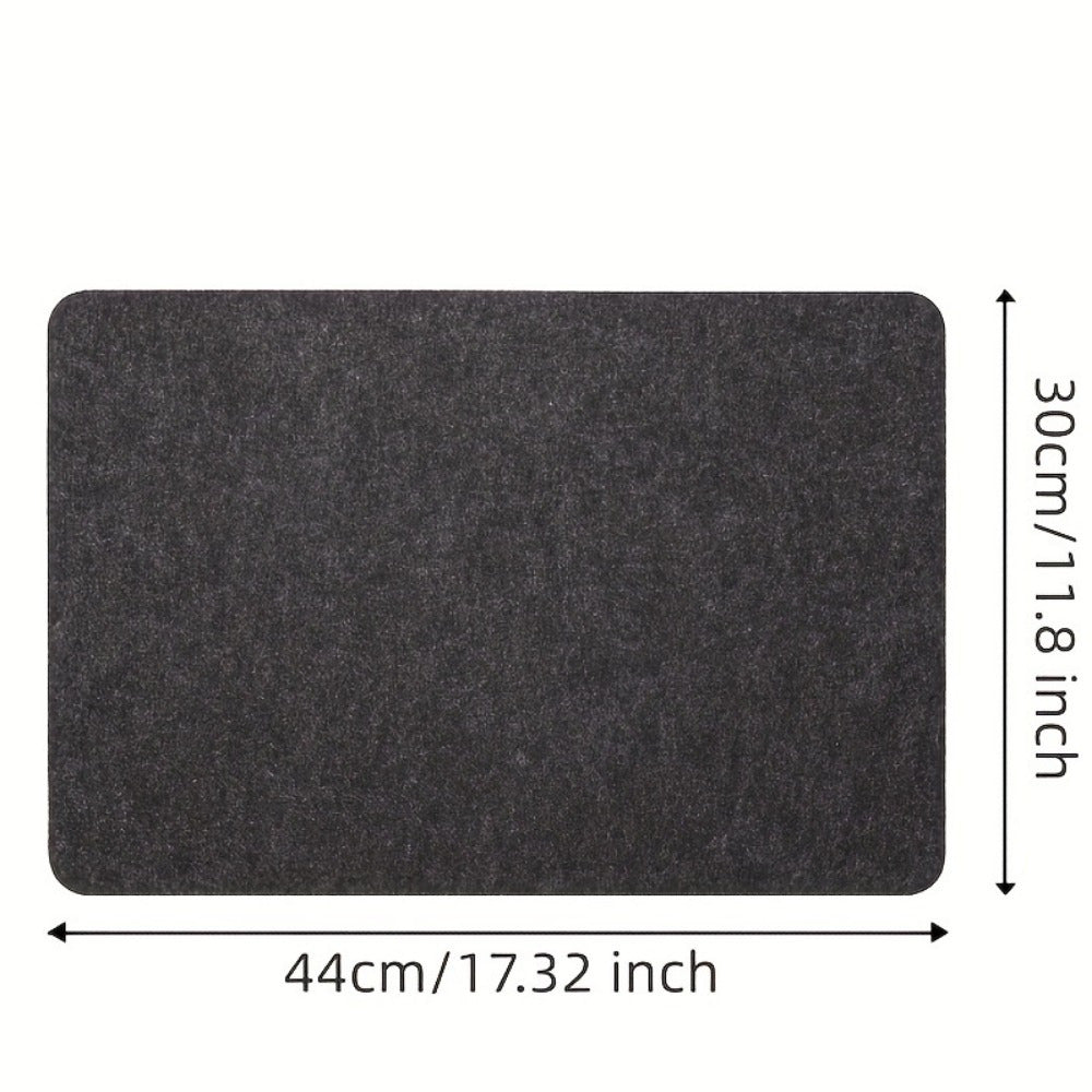 Alfombrilla Resistente al Calor para Freidora de Aire, Máquina de Café, Licuadora, Tostadora, Alfombrilla de Mesa de Lino, Alfombrilla de Protección para Encimera, Material Plástico, Cortable para Ajuste Personalizado