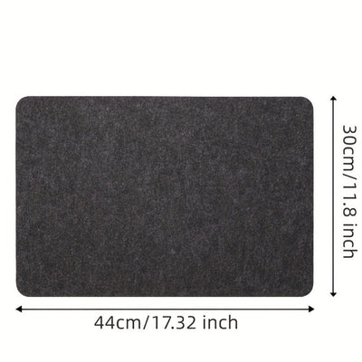 Alfombrilla Resistente al Calor para Freidora de Aire, Máquina de Café, Licuadora, Tostadora, Alfombrilla de Mesa de Lino, Alfombrilla de Protección para Encimera, Material Plástico, Cortable para Ajuste Personalizado