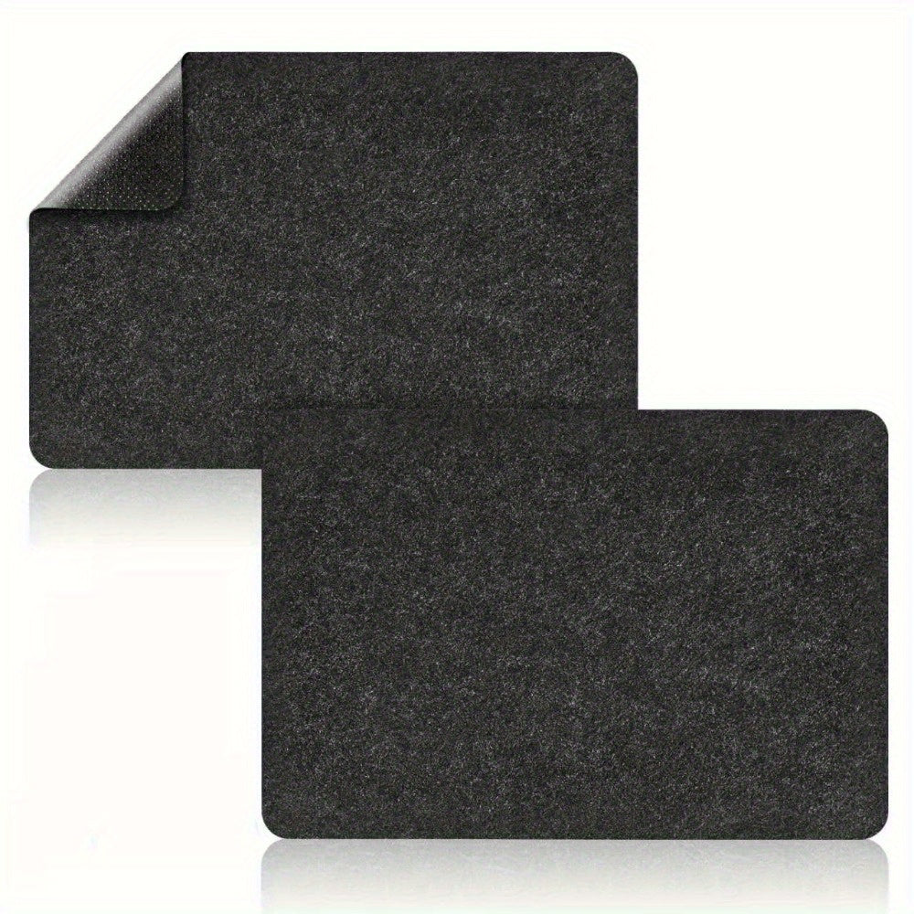 Alfombrilla Resistente al Calor para Freidora de Aire, Máquina de Café, Licuadora, Tostadora, Alfombrilla de Mesa de Lino, Alfombrilla de Protección para Encimera, Material Plástico, Cortable para Ajuste Personalizado