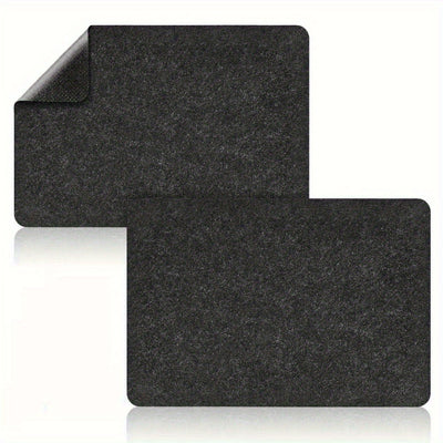 Alfombrilla Resistente al Calor para Freidora de Aire, Máquina de Café, Licuadora, Tostadora, Alfombrilla de Mesa de Lino, Alfombrilla de Protección para Encimera, Material Plástico, Cortable para Ajuste Personalizado