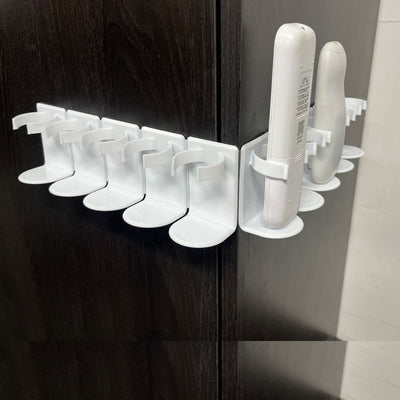Estante de almacenamiento de cosméticos ajustable para montaje en pared: mejore la eficiencia de su baño sin necesidad de hacer agujeros.