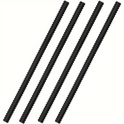 4pcs Protectores de Rejilla de Horno de Silicona - Tiras de Aislamiento Térmico Ajustables, Protectores de Seguridad Anti-Escaldaduras para Uso en Cocina