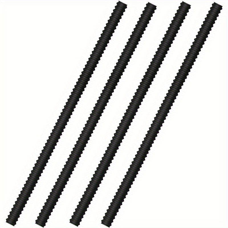 4pcs Protectores de Rejilla de Horno de Silicona - Tiras de Aislamiento Térmico Ajustables, Protectores de Seguridad Anti-Escaldaduras para Uso en Cocina
