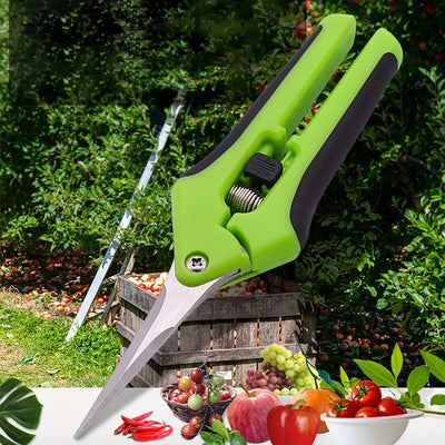 1pc Tijeras de jardinería clásicas, podadora manual con cuchillas de acero inoxidable rectas, 16,26cm/5,08cm, funcionamiento manual, no necesita electricidad, tijeras de poda duraderas para mantenimiento de jardín