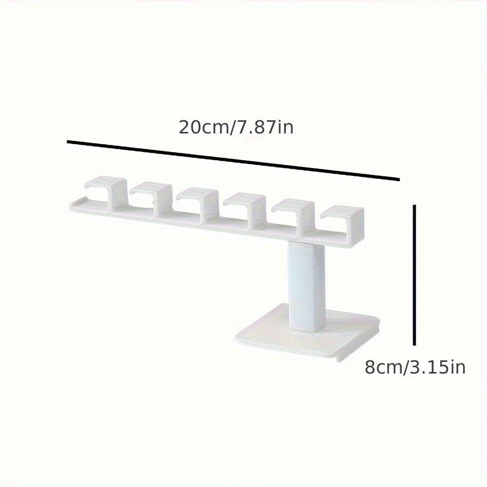 Estantería para Sombreros Ahorra Espacio con Ganchos - Soporte para Gorras de Béisbol en la Puerta, Solución de Almacenamiento Plástico para Armario