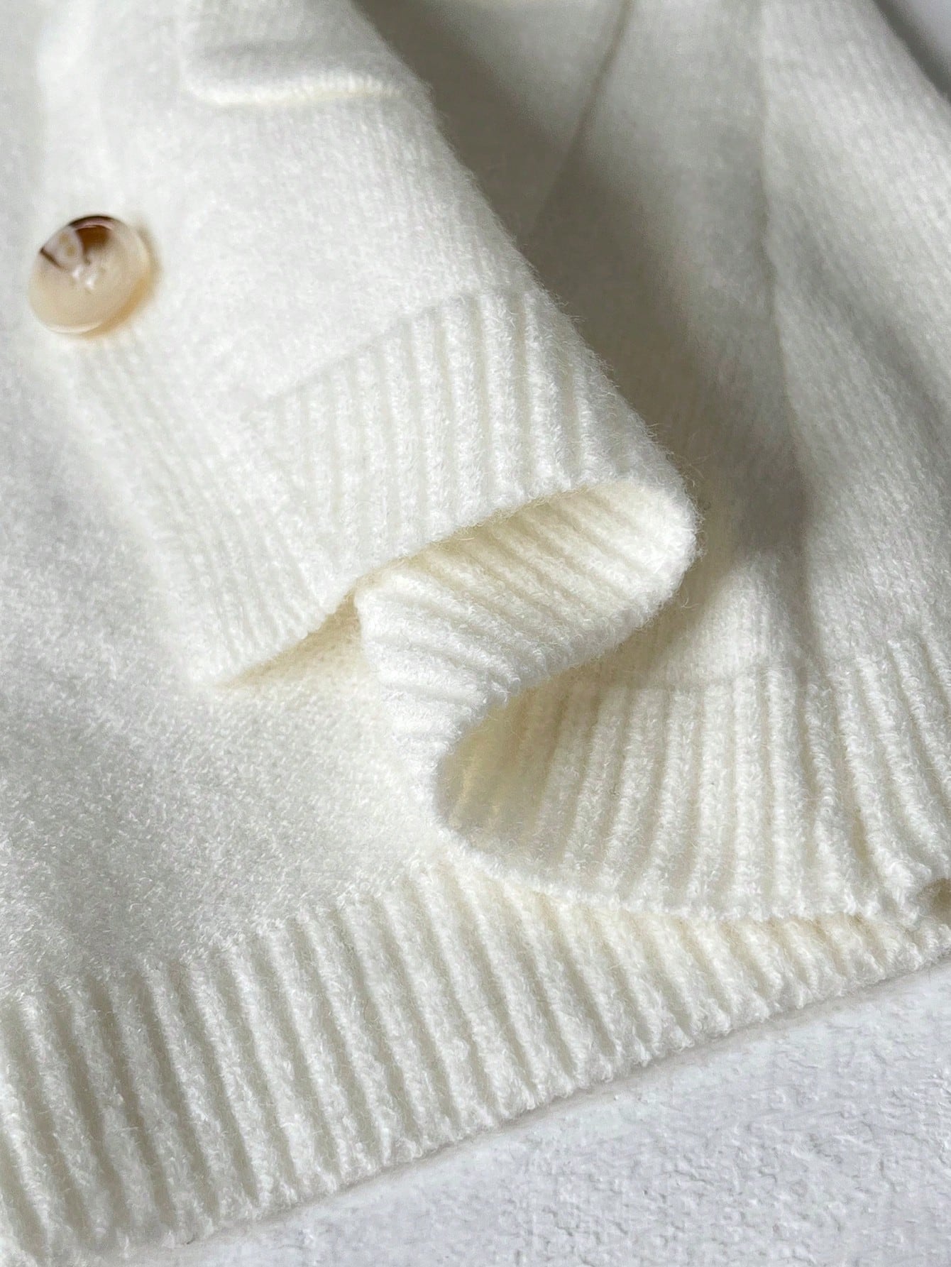 Moosta chaqueta de punto casual y de oficina con estiramiento