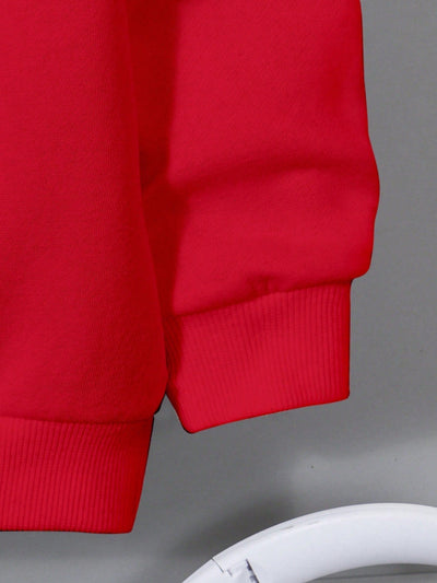 Ezwear jersey holgado de manga larga con estampado de arbol de navidad y texto "feliz navidad" en estilo minimalista y vintage con estampado de leopardo, para mujer