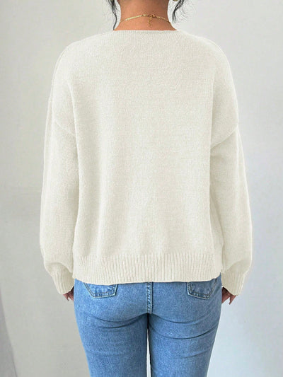 Prive chaqueta de punto con cremallera de unicolor informal, versatil para otono/invierno
