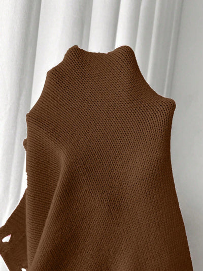 Moosta mujer chaqueta de punto de unicolor con cuello redondo, manga larga, de abotonadura sencilla, versatil y de moda, para otono/invierno