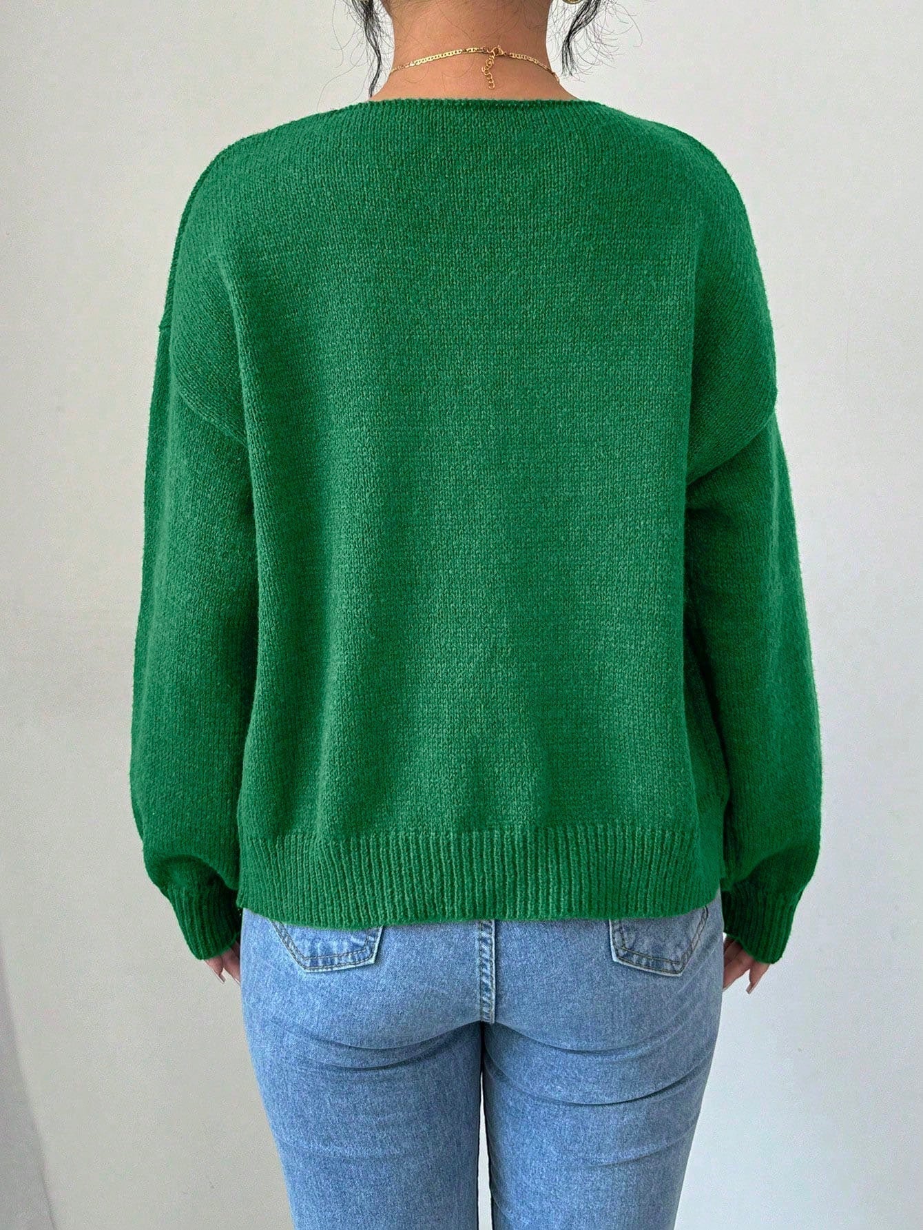 Prive chaqueta de punto con cremallera de unicolor informal, versatil para otono/invierno