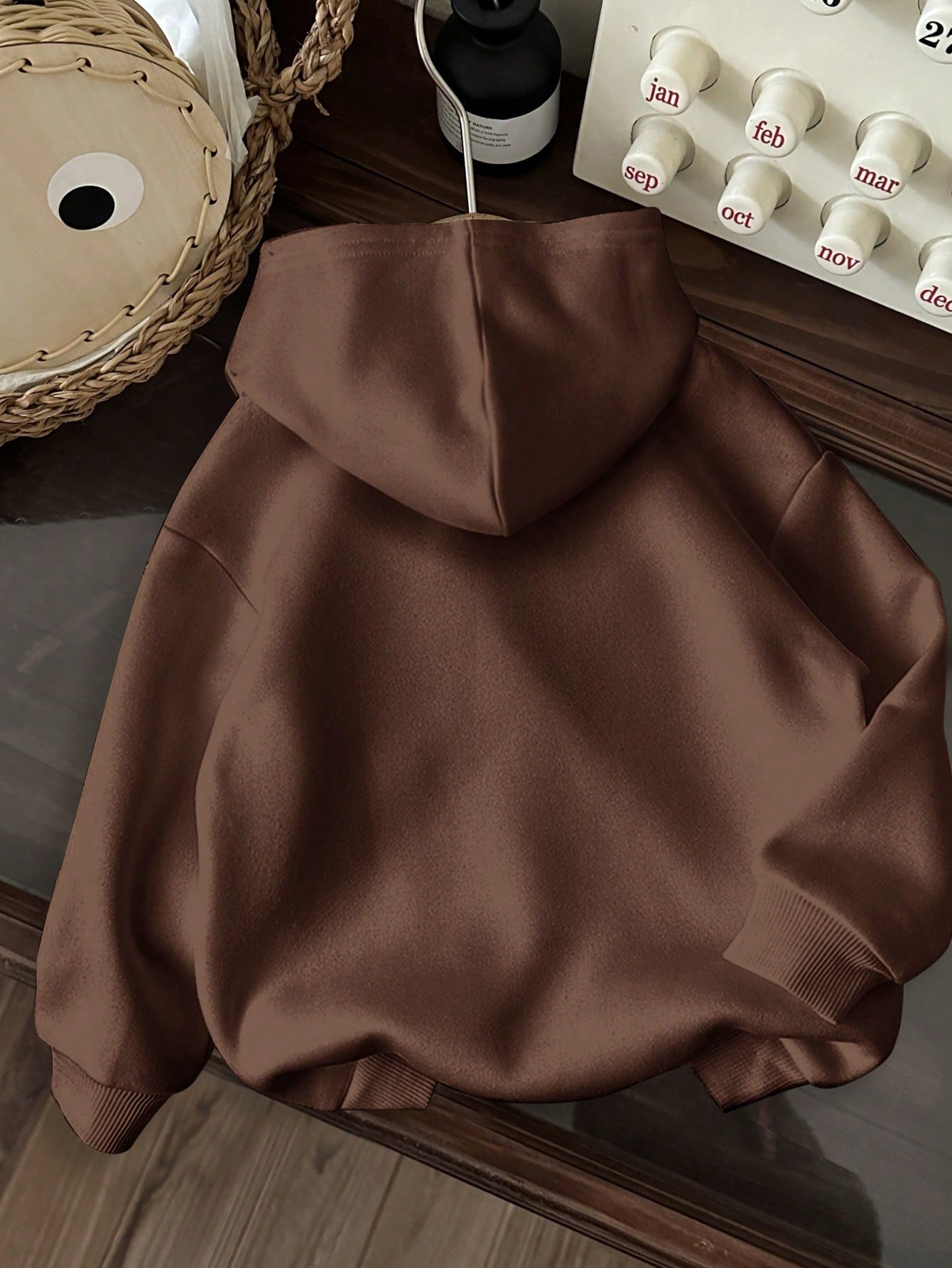 Ezwear jersey holgado de manga larga con estampado de arbol de navidad y texto "feliz navidad" en estilo minimalista y vintage con estampado de leopardo, para mujer