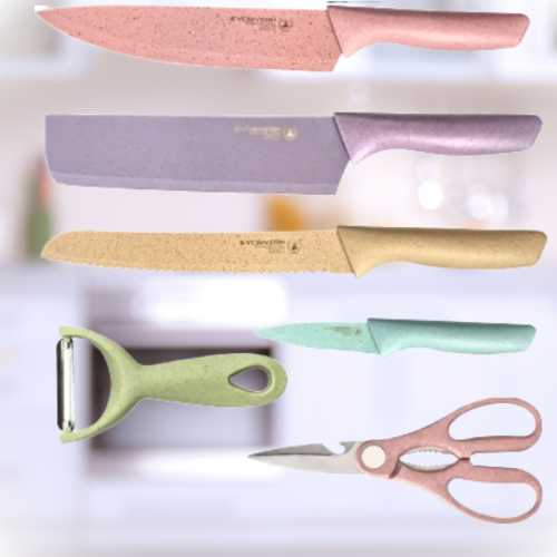 Set De Cuchillos X6