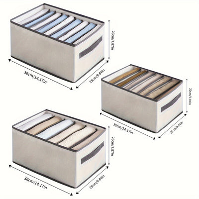 Contenedores de tela contemporáneos para guardar bajo la cama, organizadores multipropósito no impermeables para ropa de invierno y artículos esenciales