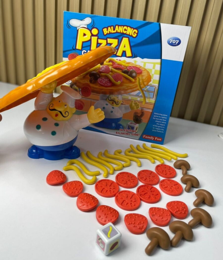 Juego Mesa Pizza De Equilibrio Dropi Cup