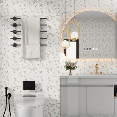 Forros Autoadhesivos para Armarios con Diseño Floral Pastel - Forros de Plástico Duraderos para Cajones y Cocinas, Fácil Instalación Pegar & Despegar para Armarios, Zapateros, Protección de Muebles y Decoración Elegante