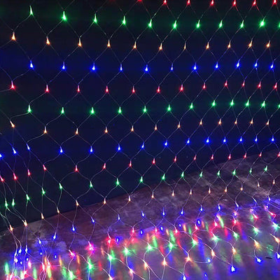 Luces Malla LED 100 Luces 1x1 Metros Luz Navidad RF 100TC
