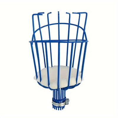 Herramienta Recogedora de Frutas Versátil con Cesta - Ideal para Manzanas, Naranjas, Aguacates, Bellotas, Limones, Peras y Mangos - Construcción Duradera de Metal