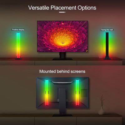 Luces LED, luces inteligentes LED, control remoto 5V, sincronización con música, encendido programado, luz nocturna RGB ambiental para escritorio, ideal para juegos, fiestas y escenas especiales, regalo perfecto