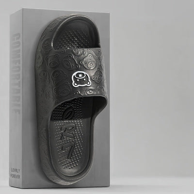 Zapatillas cómodas de suela gruesa para interior y exterior, sandalias casuales de baño para uso en casa, chanclas abiertas ligeras y fáciles de limpiar con diseño unisex. Ideales para todas las estaciones, perfectas para 8 opciones de estilo diferentes