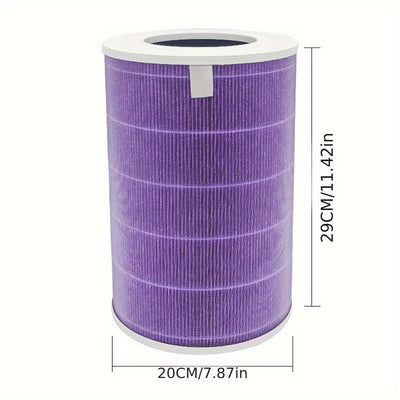 1 Pieza, Filtro De Repuesto True Hepa Con Carbón Activado Compatible Con El Purificador De Aire Xiaomi Mi Mijia 1, 2, 2C, 2H, 3, 3C, 3H, Pro