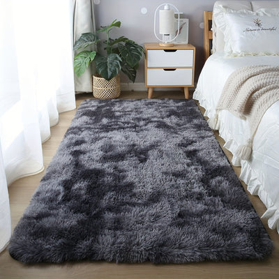 Un tapete de felpa suave, tapete esponjoso antideslizante para la cabecera de la cama, tapete navideño con diseño de nudo, adecuado para decoración de dormitorio y sala de estar, tapete amigable para mascotas, decoración del hogar, decoración de la habit