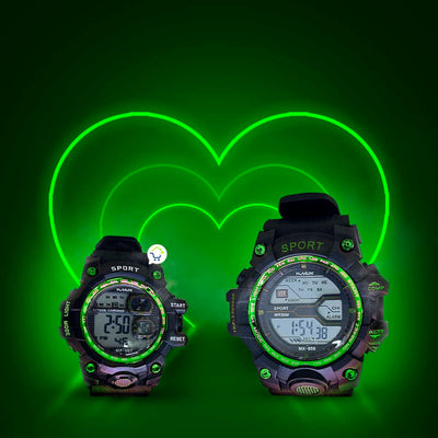 Relojes De Pareja Led Digital Para Hombre y Mujer RLJX2