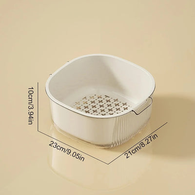 Cesta con Escurridor Para Alimentos