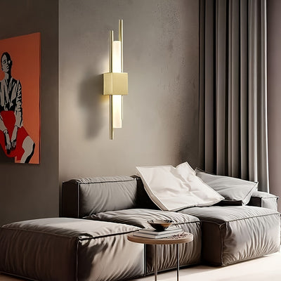 Linterna de pared LED moderna con brillo ajustable, accesorios de luz de pared metálica de doble cabeza, 3 temperaturas de color, montaje en techo, cableado duro, adecuada para salas de estar, comedores, tocadores - incluye herrajes de instalación