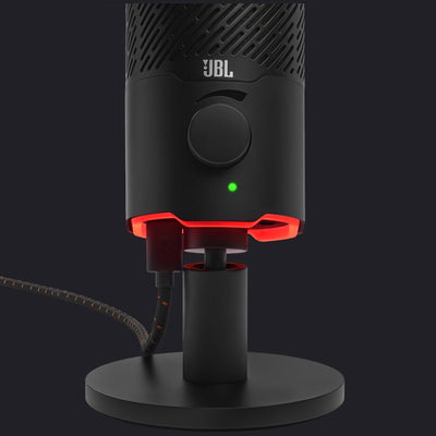 Quantum Stream Micrófono USB, Diseñado para Streaming, Grabación y Gaming con Silencio Fácil, Control de Volumen y Montaje Universal