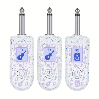 Transmisor inalámbrico de guitarra eléctrica NXG - Alimentado por USB, captura de audio de alta fidelidad para bajo y guitarras eléctricas, operación sencilla
