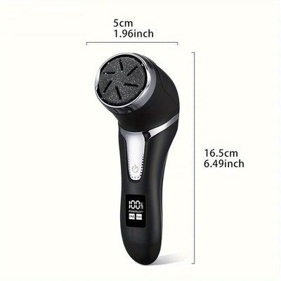 MIGUAN, eliminador eléctrico profesional para pies, sin dolor, exfoliación rápida, recargable, suave para piezas claras, ideal para uso en casa y salón, amigable para viajes, exfoliador de pies, herramienta de belleza para salón, herramienta de belleza e