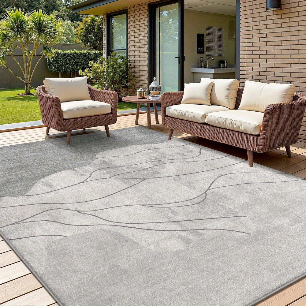 Alfombra de Terciopelo 850g/m² Lavable Moderna con Patrones Florales Vibrantes, Gruesa y Suave Antideslizante - Disfruta del Encanto Visual de la Calidez Multicolor Garantizada por su Durabilidad. Alfombra a Cuadros Oscuros para Jardín, Apto para Lavador