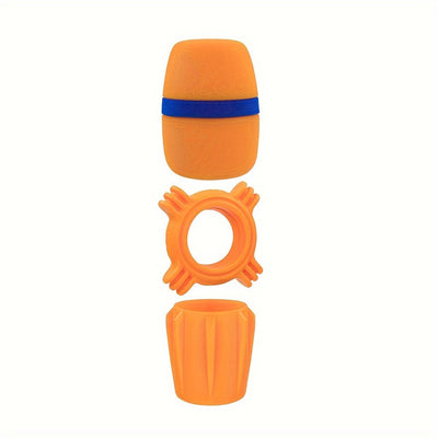 Juego de Accesorios de Protección para Micrófono de Mano de 3 Piezas - Protector de Viento de Espuma Colorida, Anillo de Silicona, Cubierta Anticaída para Micrófonos KTV, Paquete Multicolor