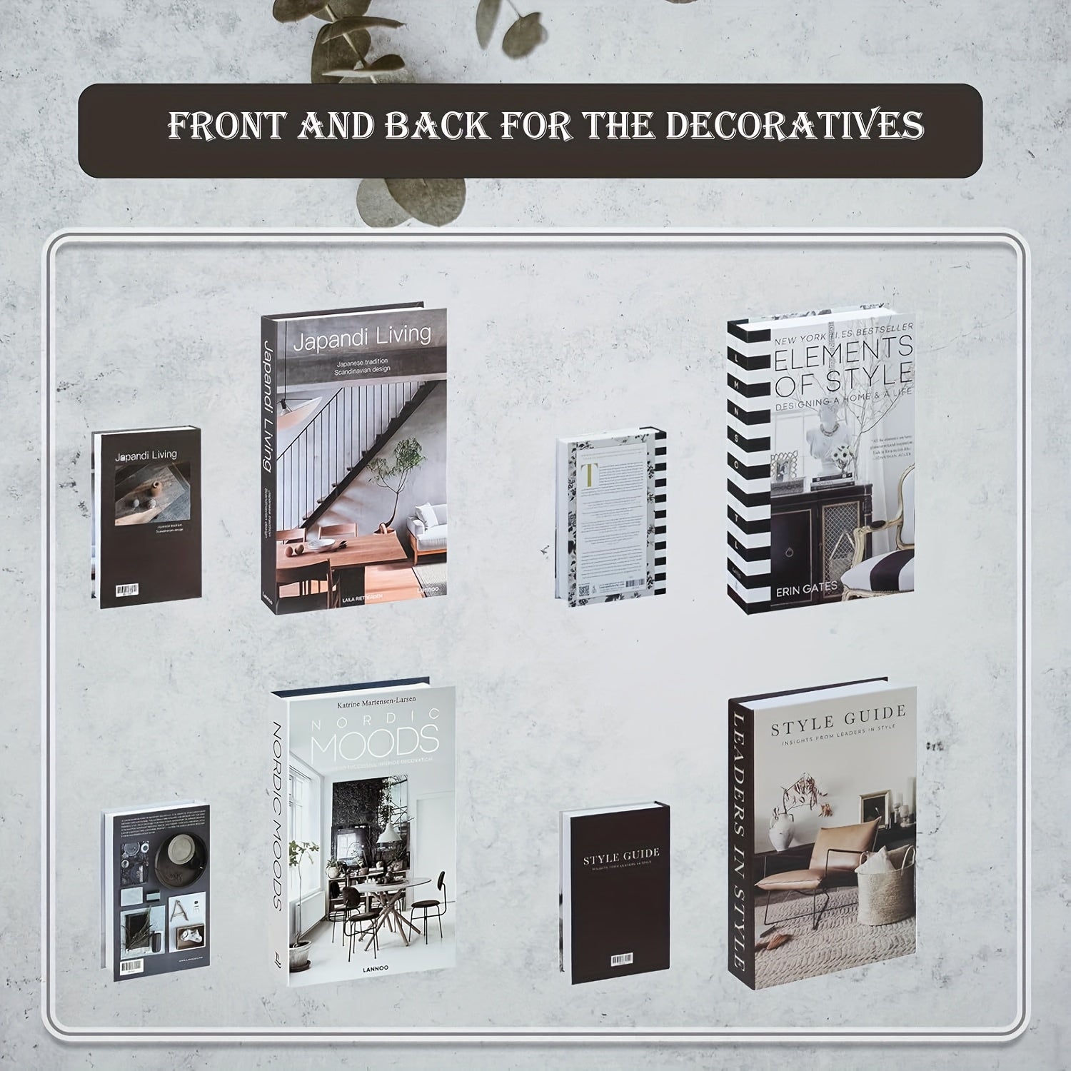 Libros falsos modernos para decoración, libros decorativos para decoración del hogar, libro falso de moda para exhibición, decoración de libros de mesa de café, decoración de estanterías de libros, decoración de salas de estar.