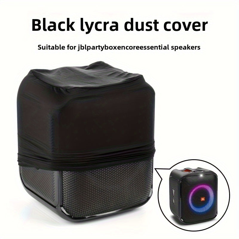 Funda protectora antipolvo para bocina Leka - Compatible con Jiebao Partybox Encore Essential, hecha de material Leka suave y elástico, con banda elástica en la base para mejor ajuste y protección contra el polvo. (Dispositivo de audio no incluido)