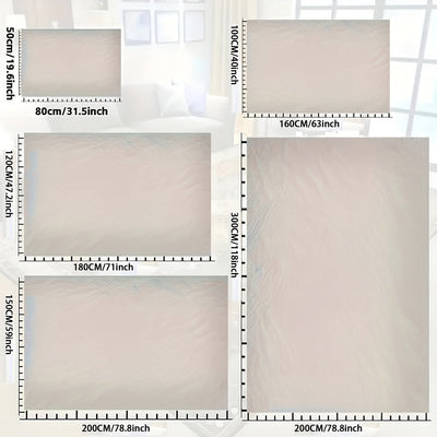 1pc Alfombra de Terciopelo con Diseño Tai, Ideal para Cocina, Dormitorio, Sala, Estudio y Entradas – Ligera, Antideslizante, Lavable a Máquina, Perfecta para Navidad y Acción de Gracias
