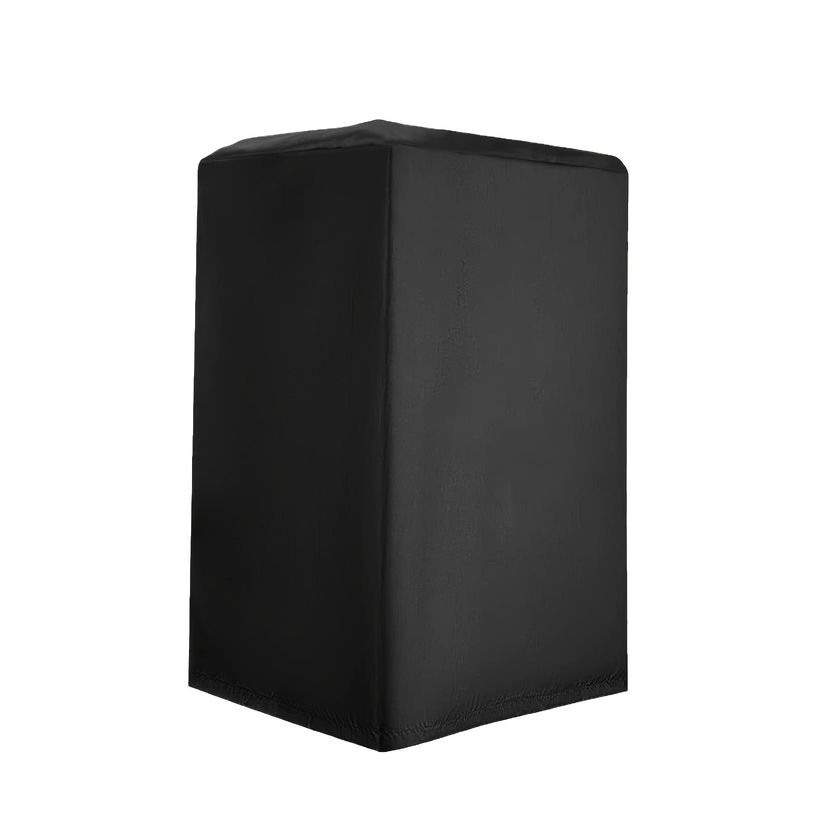 Cubierta Impermeable y Antipolvo para Altavoz - Tela Oxford Recubierta de Plata 210D con Fondo con Cordón, Negra