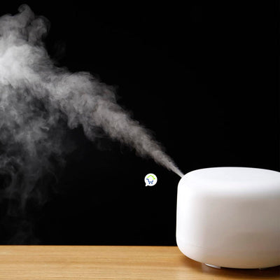 Humidificador LED Ambientador Difusor Aromas Luminoso 886-2