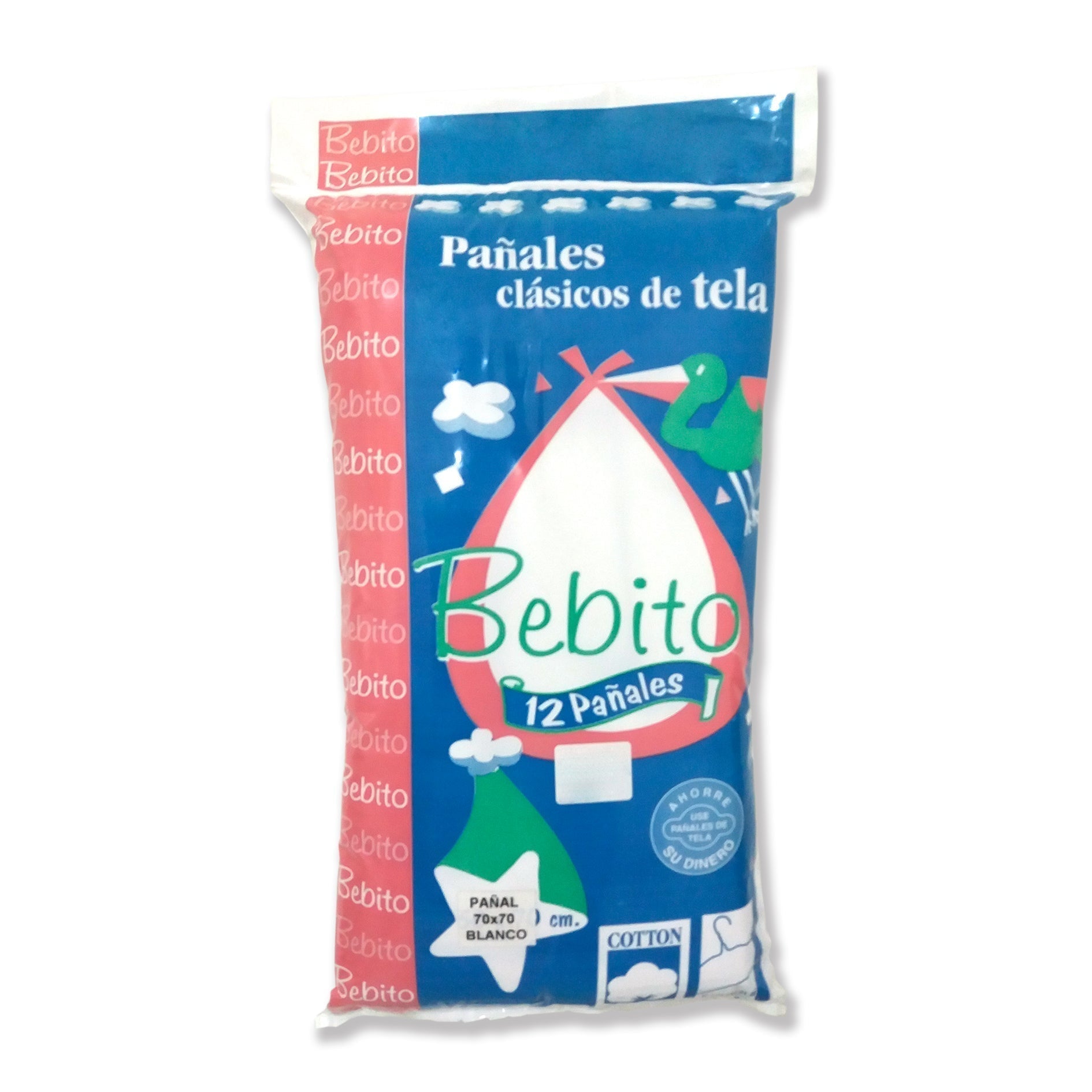 Pañal Blanco X12 4502 Bebito