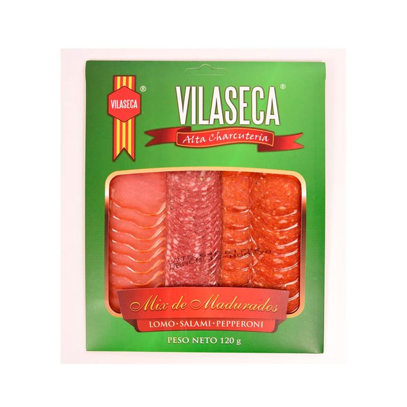 MIX MADURADO VILASECA 120G LOM SAL PEP