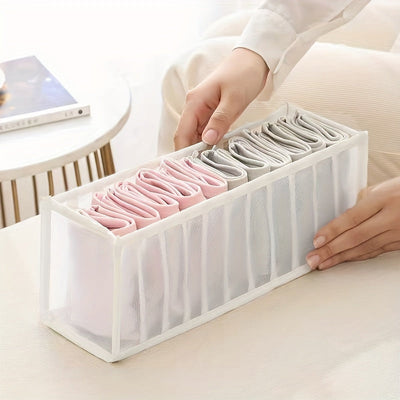 Organizador de clóset, separador de ropa interior y calcetines, con gran capacidad, multifuncional, ideal para almacenar sostenes, corbatas y más