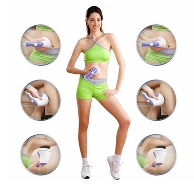 Masajeador Corporal Relax Tone 5 Cabezas Relaja Y Tonifica