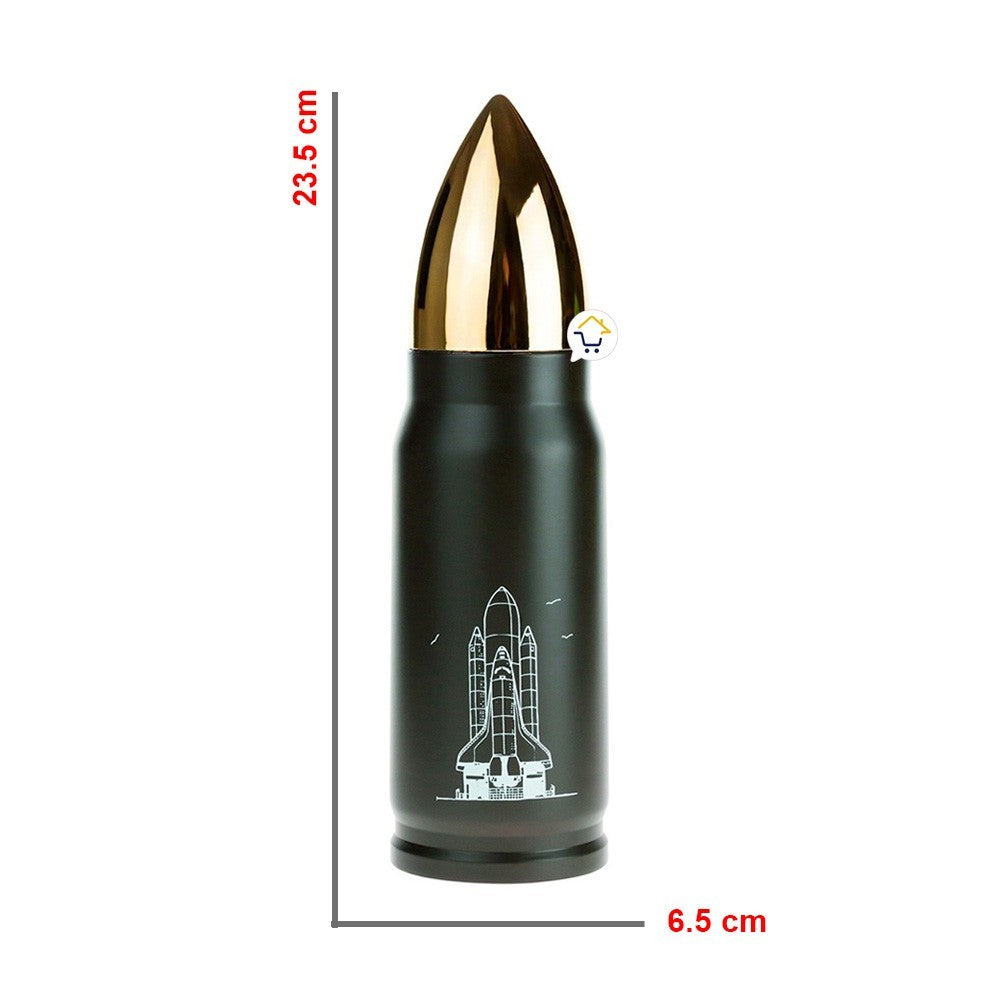 Termo Acero Inoxidable 350ml Tipo Bala Camping Deportes MJ-381