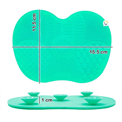 Limpiador Brochas Maquillaje Silicona Profesional Limpieza LP-02