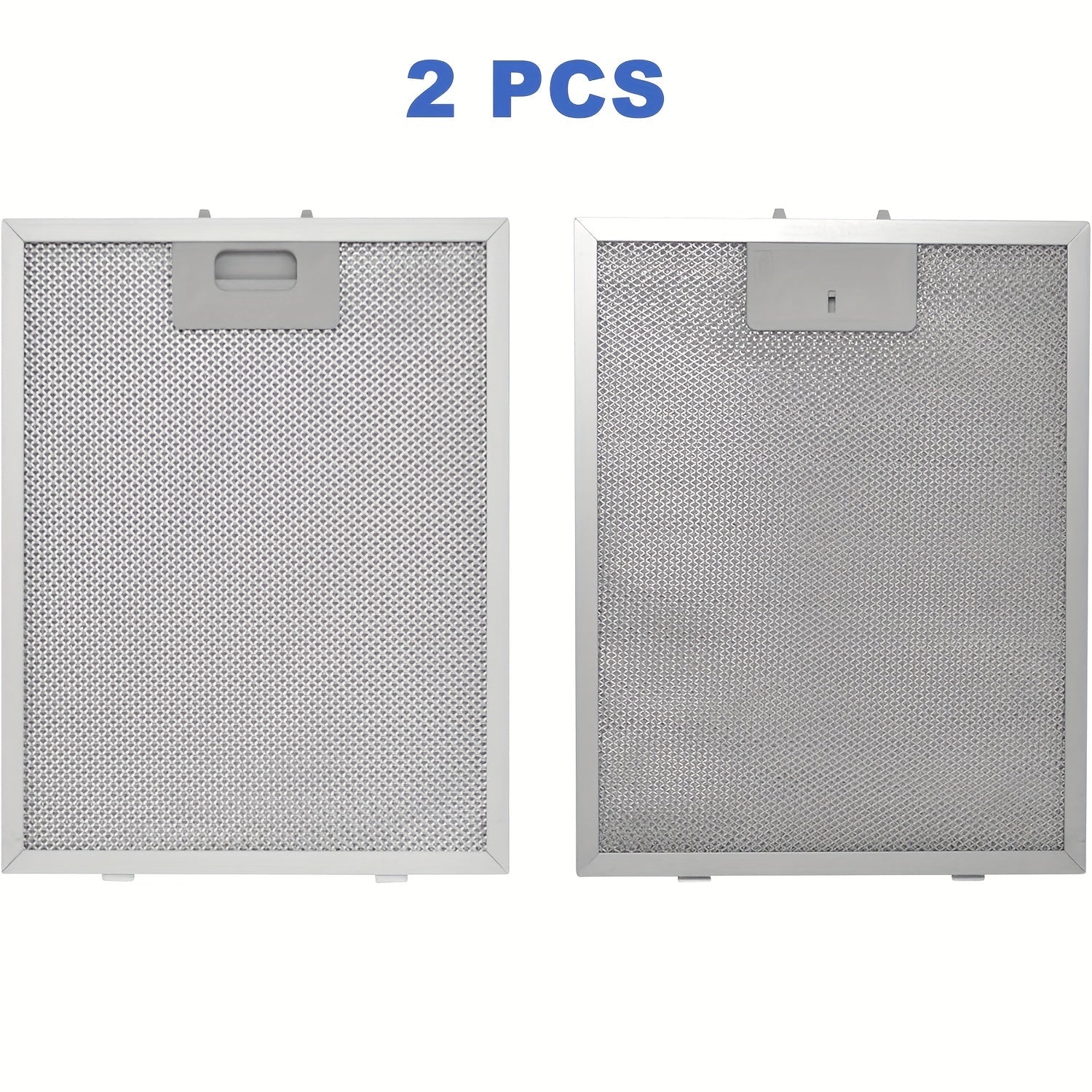 2 Piezas de Filtros para Campana Extractora Resistentes - Compatibles con la mayoría de cocinas, hornos y campanas extractoras - Antigrasa y Antiolor, Instalación Fácil sin Herramientas Necesarias - Para Cocinas Residenciales/Comerciales, Mejora de Venti