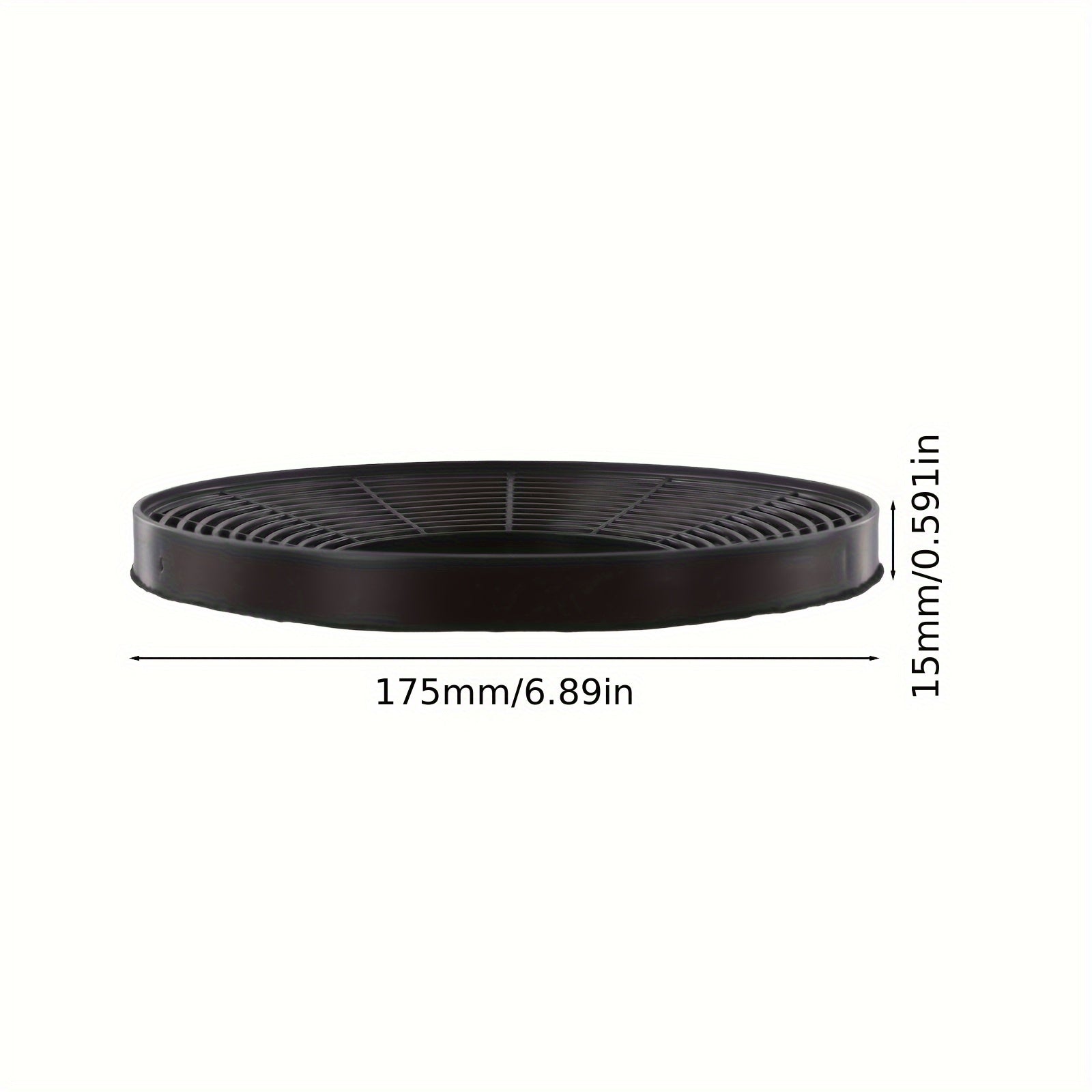 1-Pack Filtro de Carbón Activado URTUE para Campana Extractora - 44.45x44.45x3.81 cm, Control de Olores y Grasa, Instalación Fácil, Reemplazo Duradero para Ventilador de Cocina ()