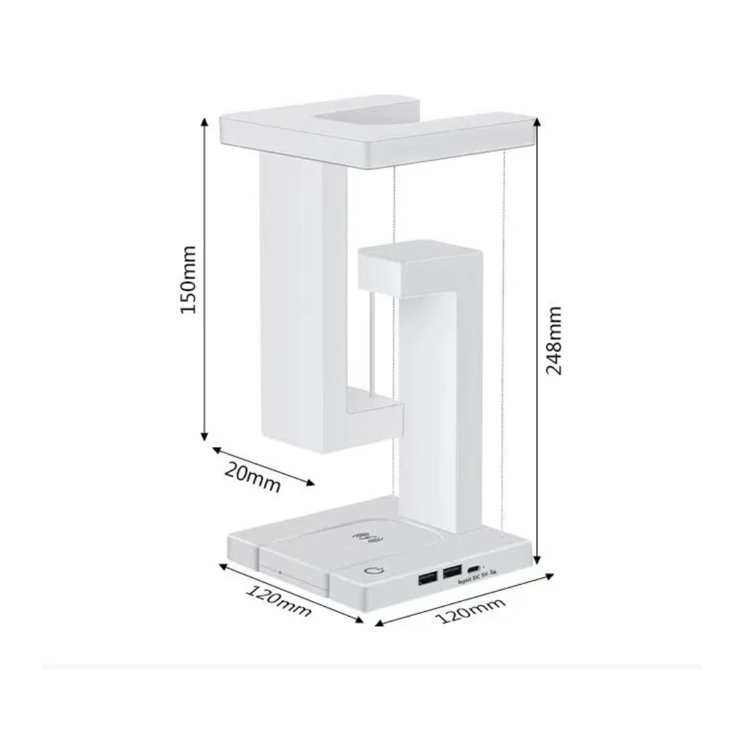 Lampara Luz Led Decorativa Con Cargador Inalámbrico 2238